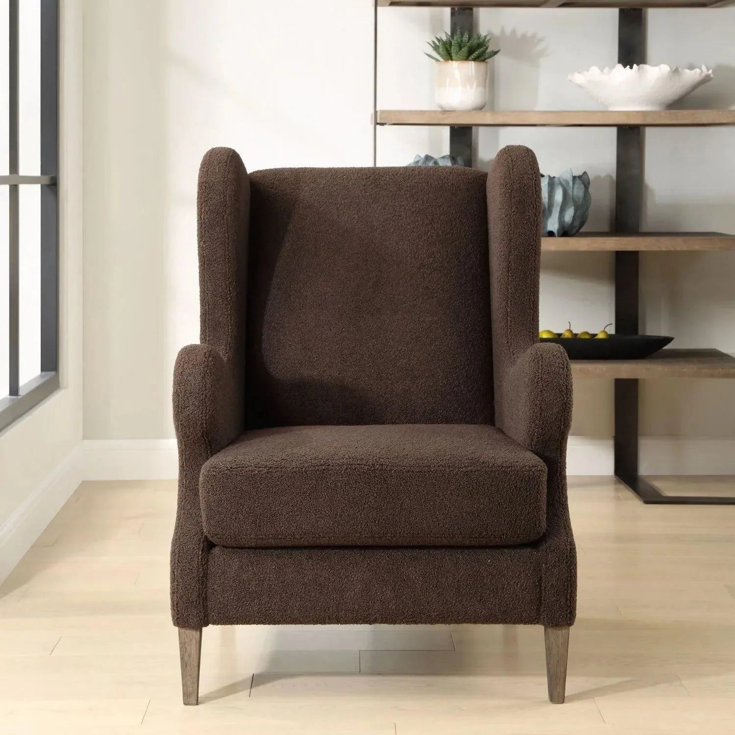 The Uttermost - Serpentine Accent Chair - 23839 | The Rug District