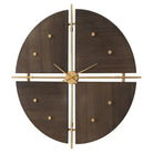 The Uttermost - Walnut Elegance Wall Clock - 06465 | The Rug District