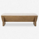 The Uttermost - Wedged Bench - 23806 | The Rug District
