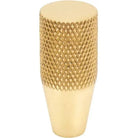 Vesta Fine Hardware - Beliza Conical Knurled Knob - V7404PB | The Rug District