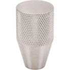 Vesta Fine Hardware - Beliza Conical Knurled Knob - V7405BSN | The Rug District