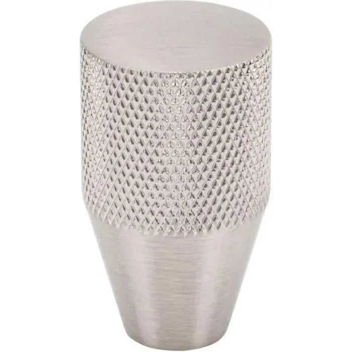 Vesta Fine Hardware - Beliza Conical Knurled Knob - V7405BSN | The Rug District