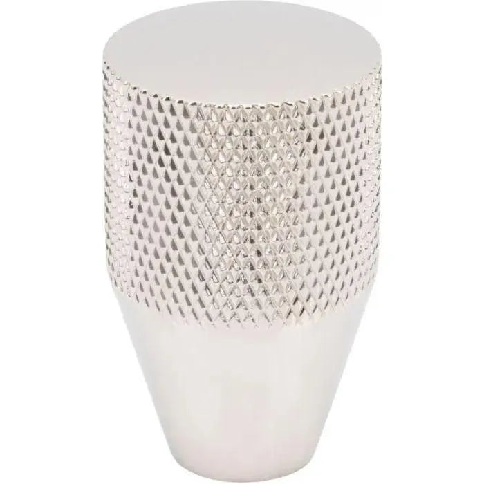 Vesta Fine Hardware - Beliza Conical Knurled Knob - V7406PN | The Rug District
