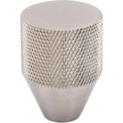 Vesta Fine Hardware - Beliza Conical Knurled Knob - V7407BSN | The Rug District