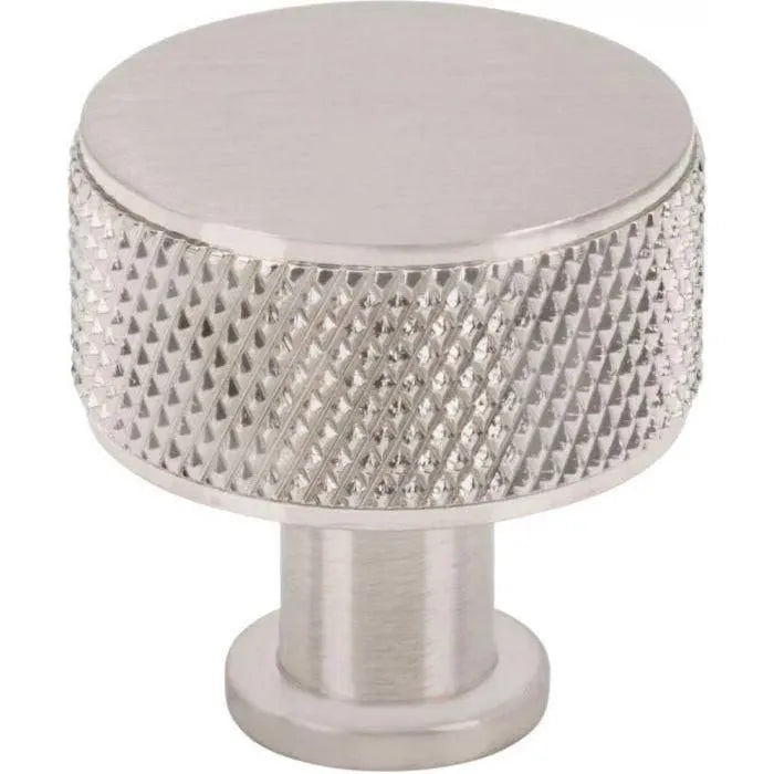 Vesta Fine Hardware - Beliza Cylinder Knurled Knob - V7401BSN | The Rug District