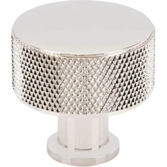 Vesta Fine Hardware - Beliza Cylinder Knurled Knob - V7402PN | The Rug District