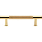Vesta Fine Hardware - Beliza Knurled Bar Pull - V7409PB | The Rug District