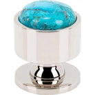 Vesta Fine Hardware - Firesky Mohave Turquoise Knob - V7564PN | The Rug District