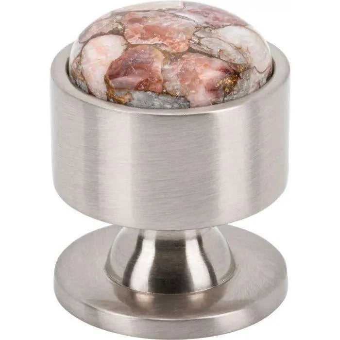 Vesta Fine Hardware - Firesky Mohave Yellow Knob - V7562BSN | The Rug District