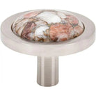 Vesta Fine Hardware - Firesky Mohave Yellow Knob - V7582BSN | The Rug District