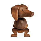 Kay Bojesen 39201 Dog Wooden Figurine in Walnut