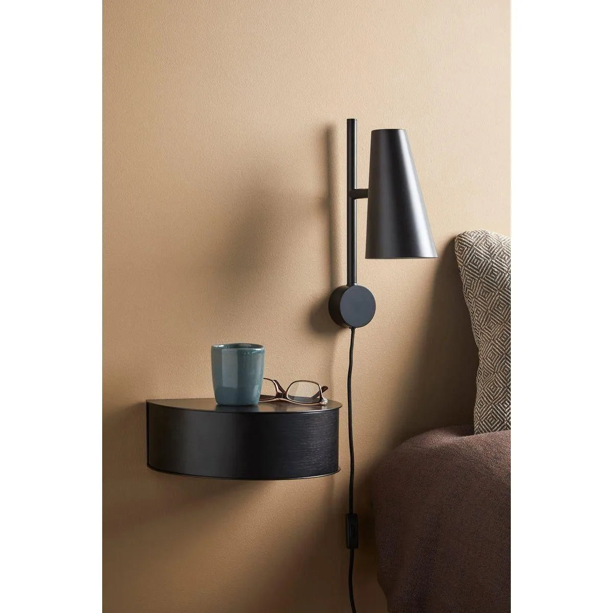 WOUD Design - Cono Plug-In Wall Sconce - 139320 | The Rug District
