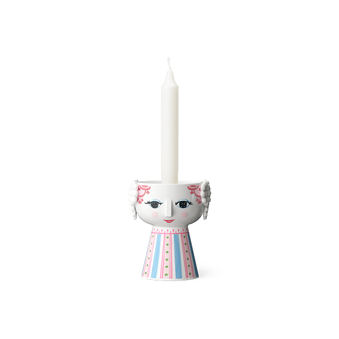 Bjørn Wiinblad 56555 Eva Candle Holder in Pink