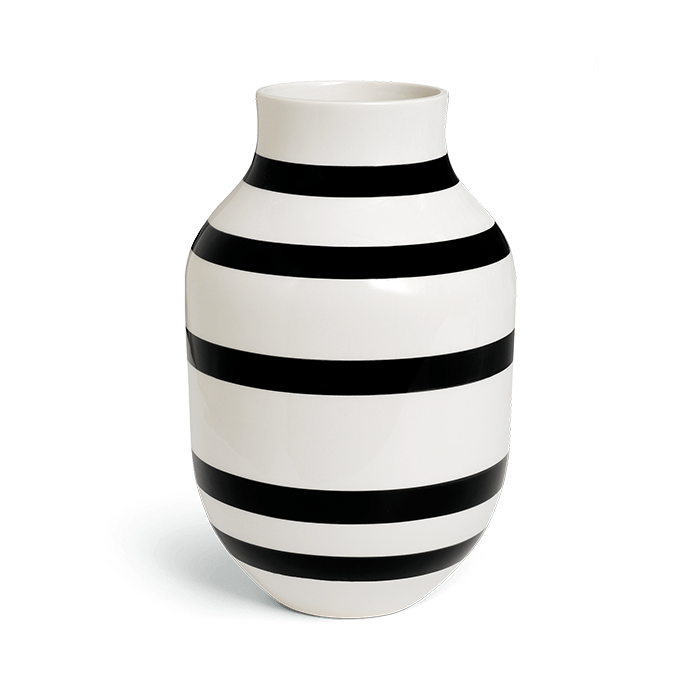 Kähler 690182 Omaggio Vase in Black