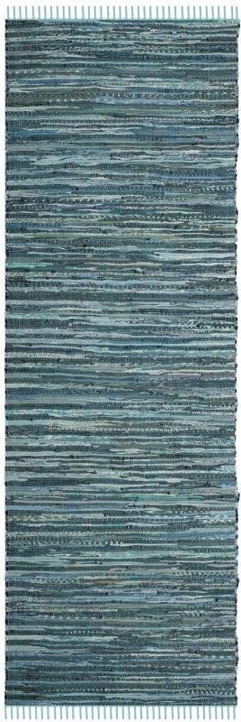 Rag Rug RAR127C TURQUOISE / MULTI