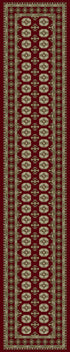 ANCIENT GARDEN 57102 Red/Beige