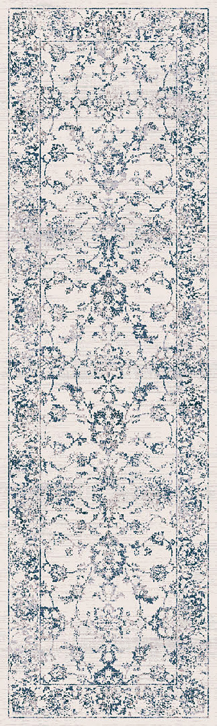 CARSON 5223 Blue/Ivory