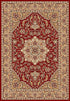 Cambridge 7326 Red/Beige Kashan Medallion