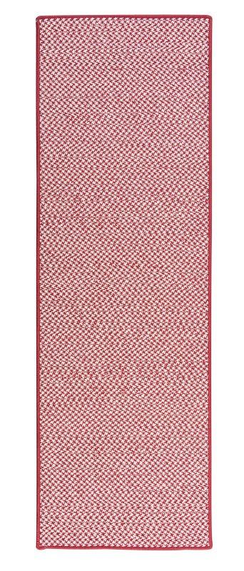 Outdoor Houndstooth Tweed Sangria OT79