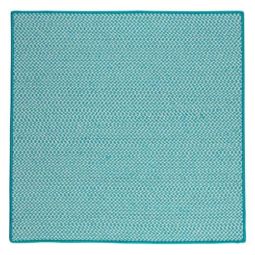 Outdoor Houndstooth Tweed Turquoise OT57