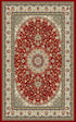 Ancient Garden 57119 Red/Ivory