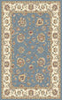 Ancient Garden 57365 Lt Blue/Ivory