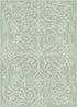 MONACO SUMMER QUAY IVORY/LIGHT GREEN