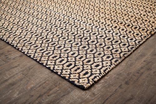 Goldfinger Rug Black