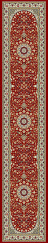 Ancient Garden 57119 Red/Ivory