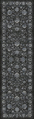 ANCIENT GARDEN 57126 CHARCOAL/SILVER