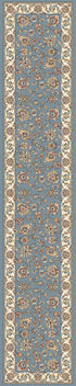 Ancient Garden 57365 Lt Blue/Ivory