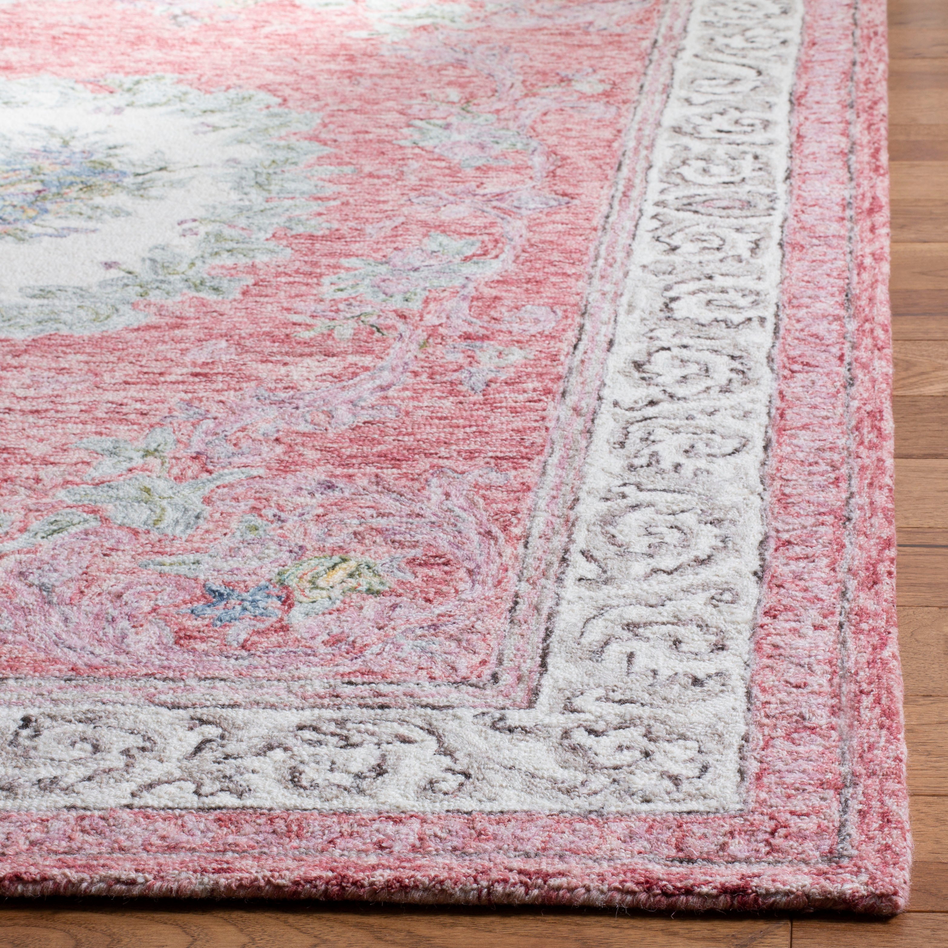 Aubusson AUB105Q Red / Ivory