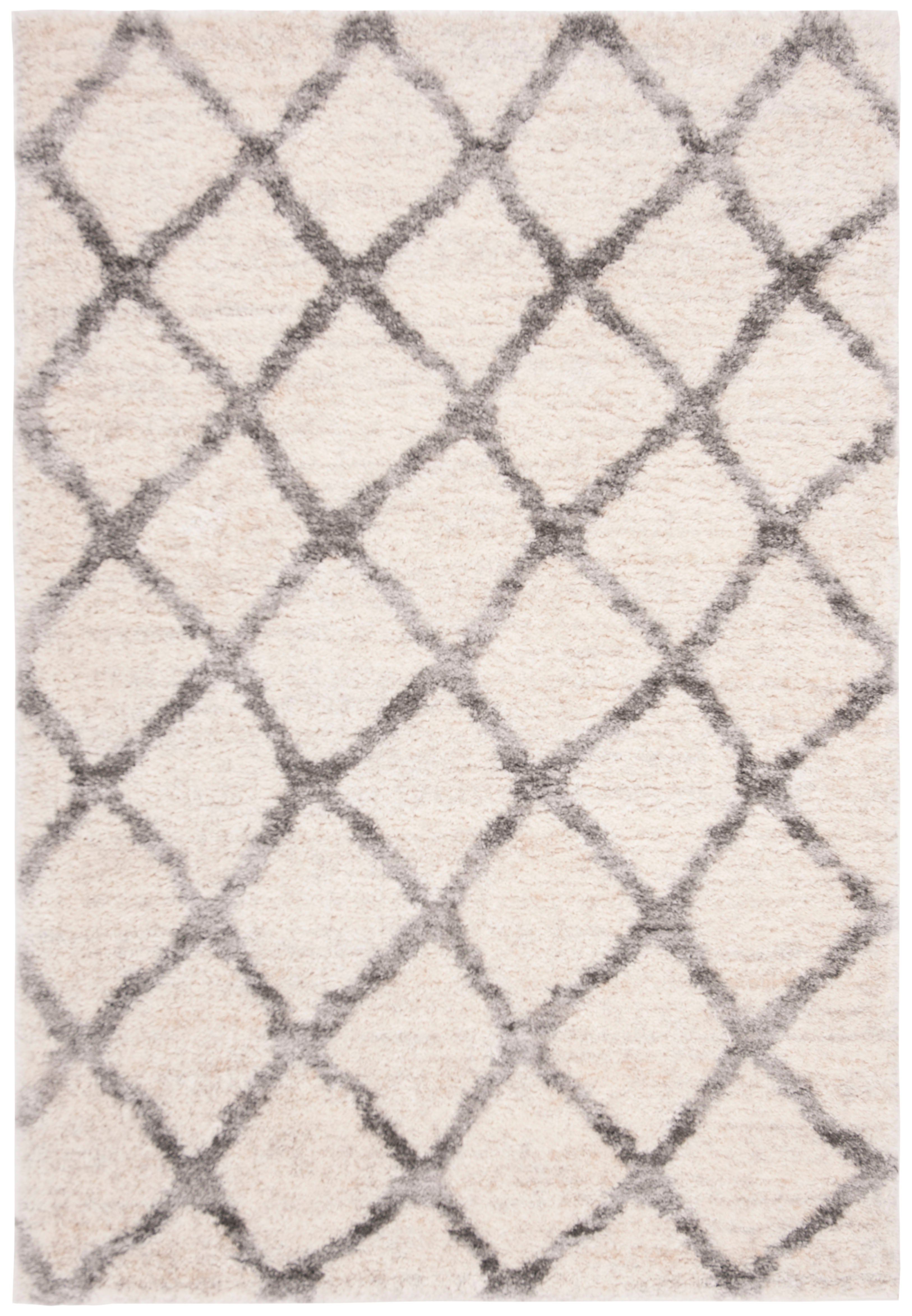 Berber Shag 200 BER215A Cream / Grey