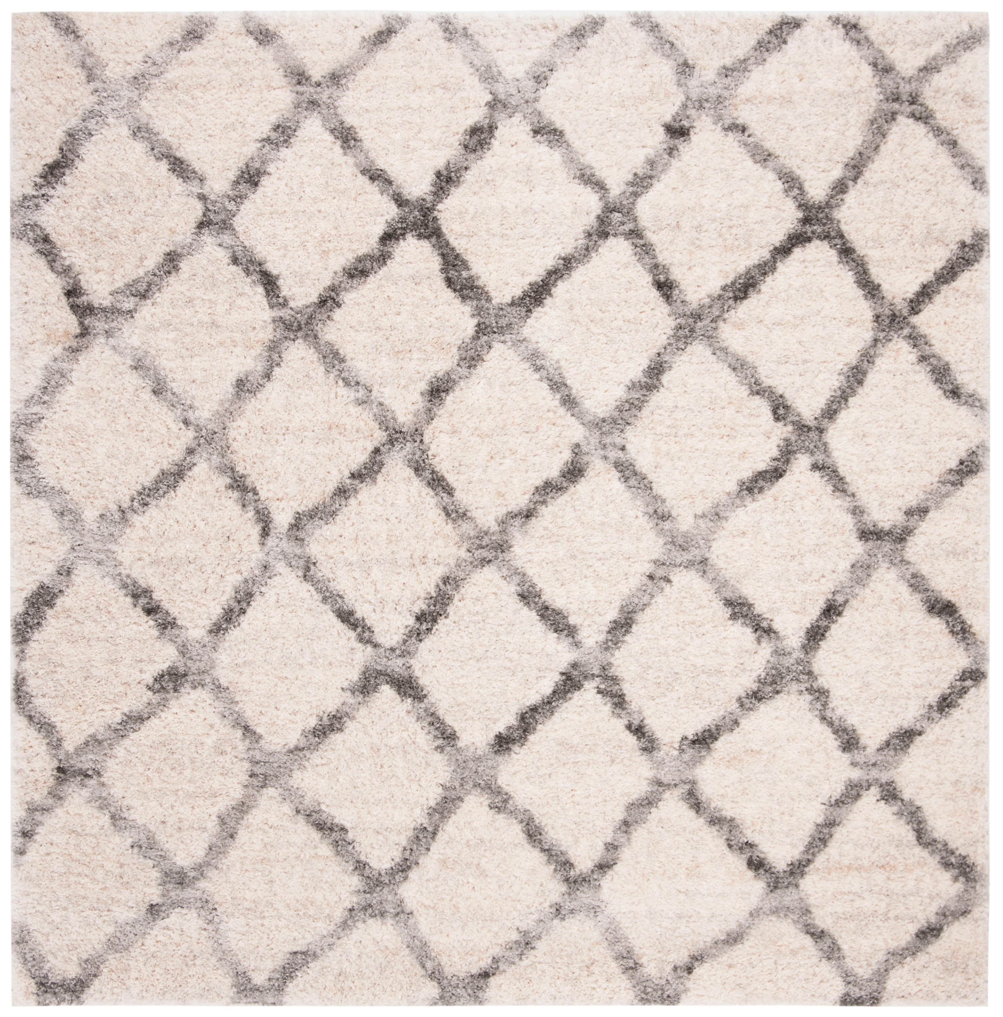 Berber Shag 200 BER215A Cream / Grey