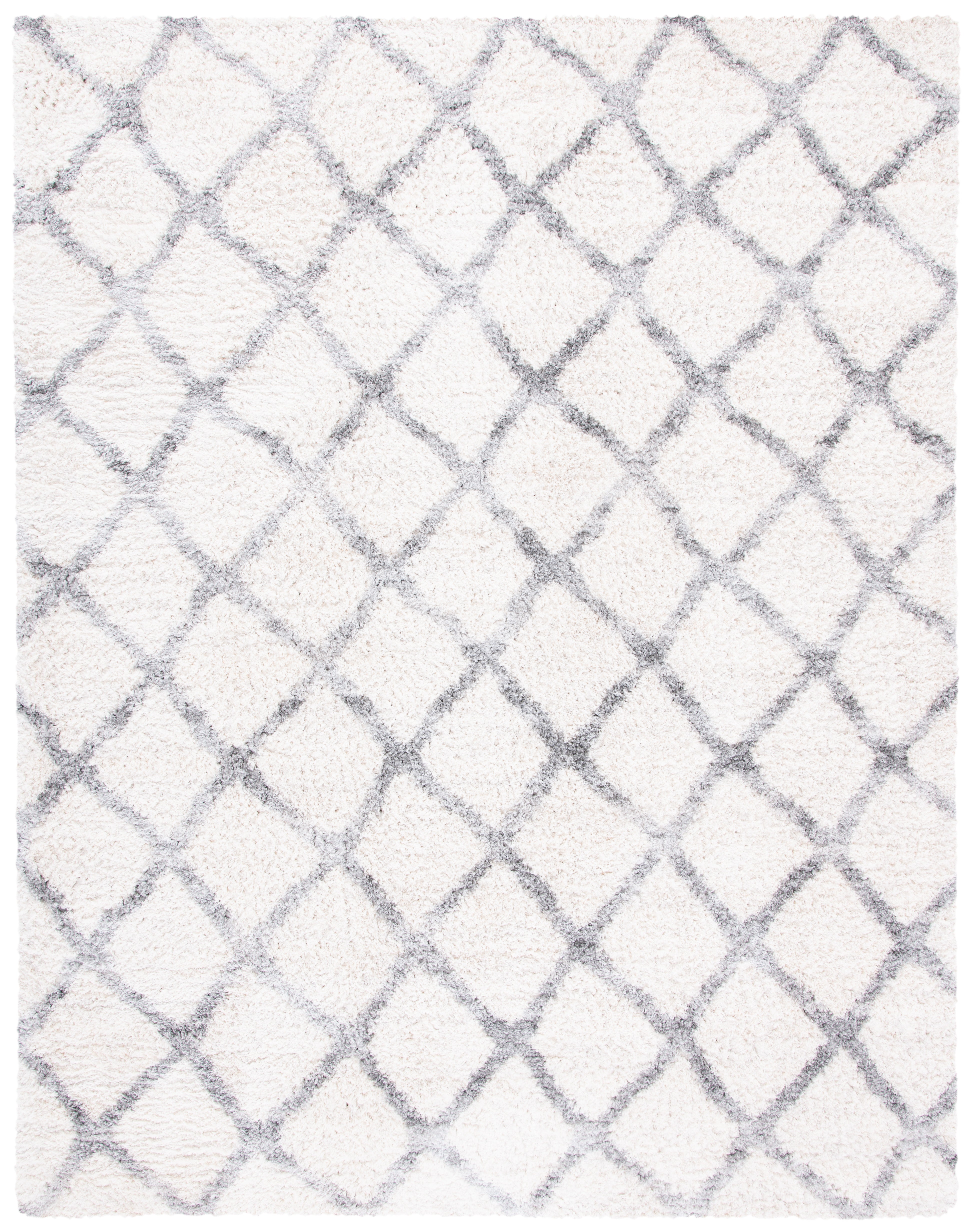 Berber Shag 200 BER215A Cream / Grey