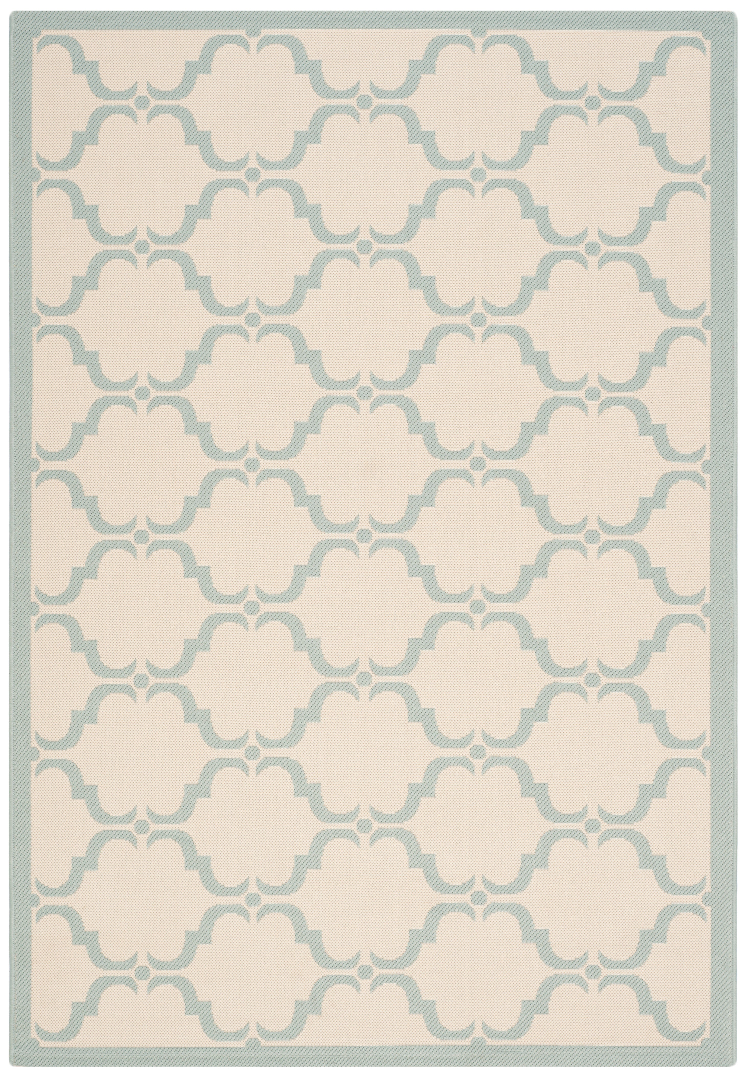 Courtyard CY6009 BEIGE / AQUA