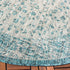 Courtyard CY8720 Teal / Cream