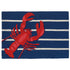 FRONTPORCH Lobster on Stripes Navy