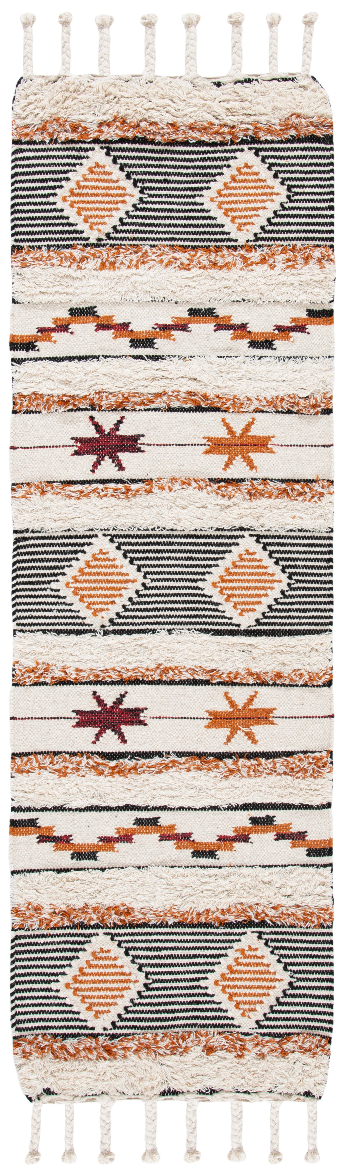 Kenya KNY904A IVORY / BLACK-ORANGE