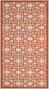 Martha Stewart MSR4281 Beige / Terracotta