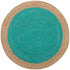 Natural Fiber NF801E TEAL / NATURAL