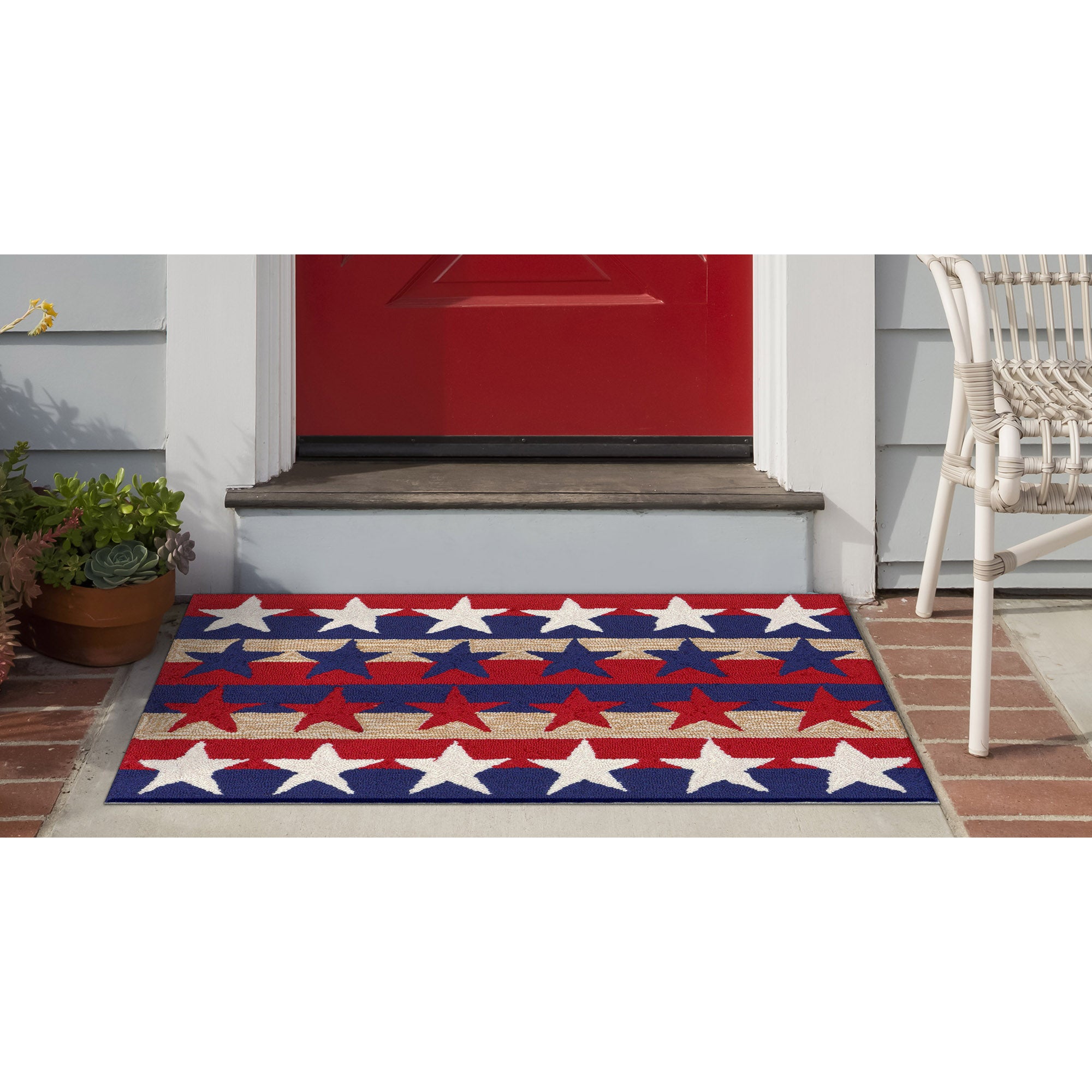 FRONTPORCH Stars & Stripes Red