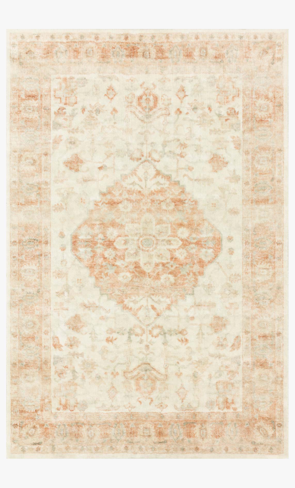 ROSETTE ROS-03 IVORY / TERRACOTTA