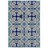 RAVELLA Floral Tile Blue