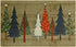 Wooden Holiday Trees Multi